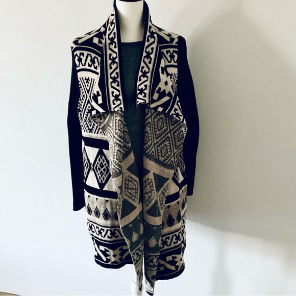 LUCKY BRAND Aztec Sweater - Picture 1 of 6